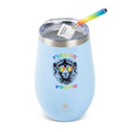17 oz Straw Wine Tumbler, Pride Collection
